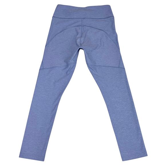 NWT Outdoor Voices 3/4 Warmup Leggings sz Small Lilac Blue Compression Active - Picture 3 of 9